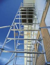 Perancah konstruksi seluler dengan tangga untuk dijual